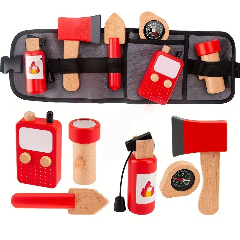 Firefighter Tool Belt Role Play Set