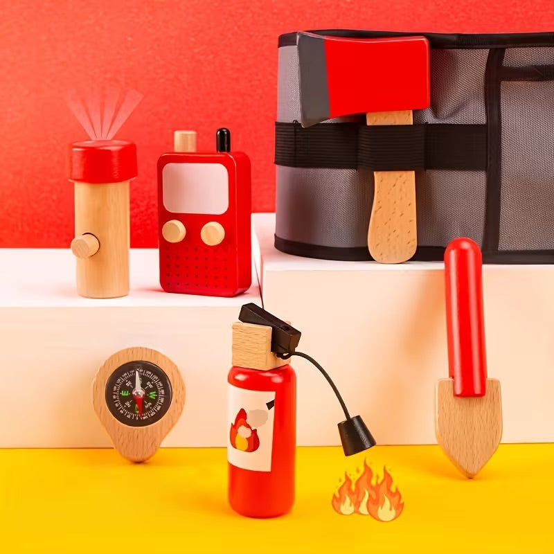 Firefighter Tool Belt Role Play Set
