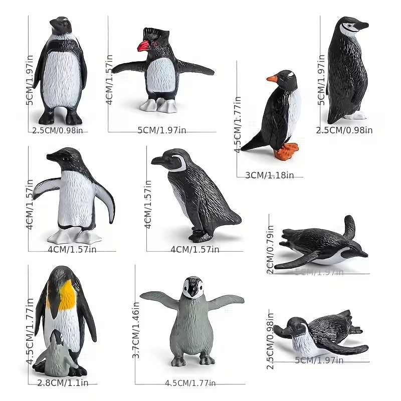 Penguin Small World Play Set