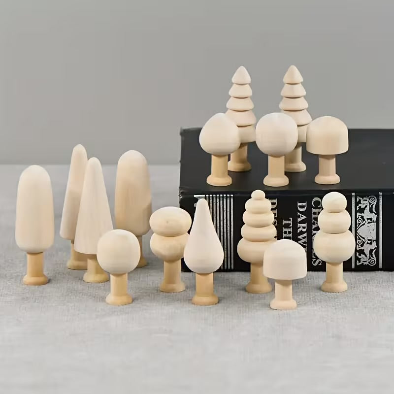 Wooden Tree Set