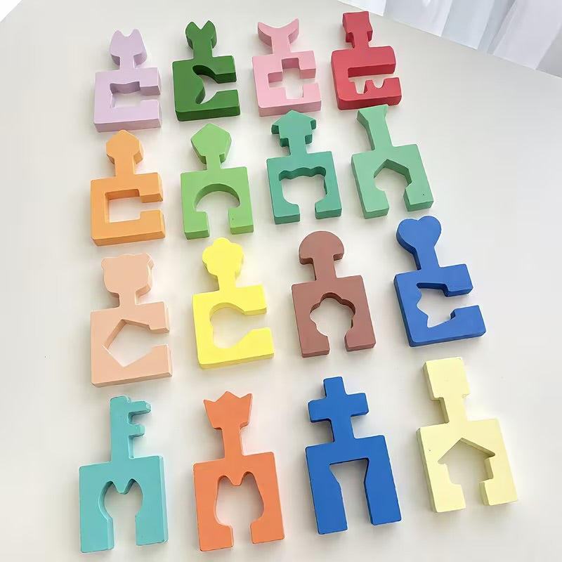 Wooden Geometric Puzzle