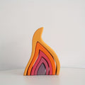 Rainbow Flame Stacker
