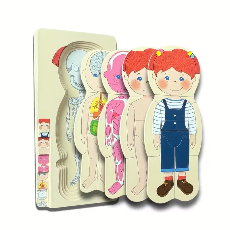 Girls Human Anatomy Puzzle