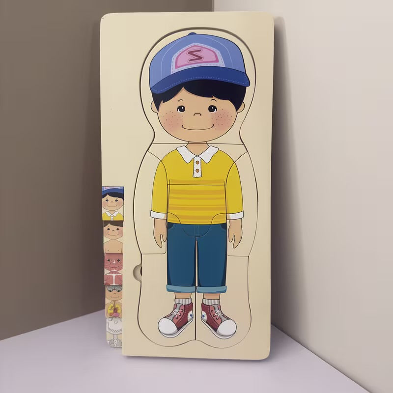 Boys Human Anatomy Puzzle