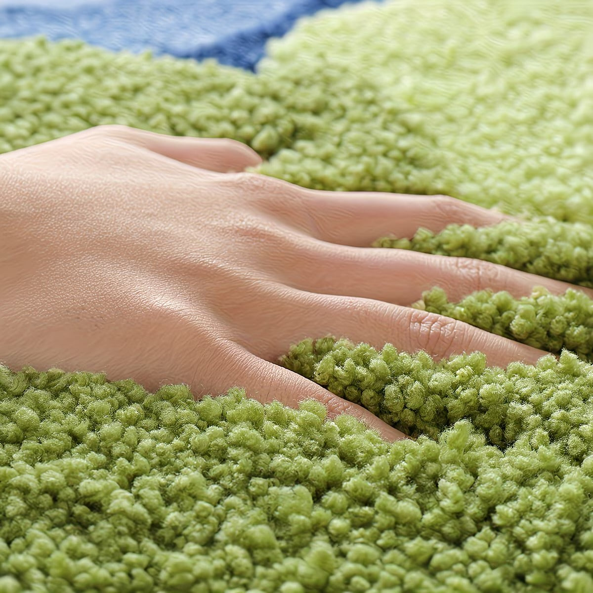 Green and Blue Landscape Playmat