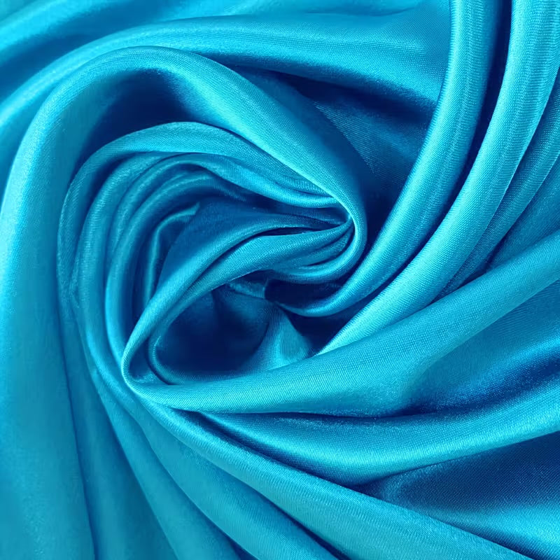 Blue Satin Play Scarf