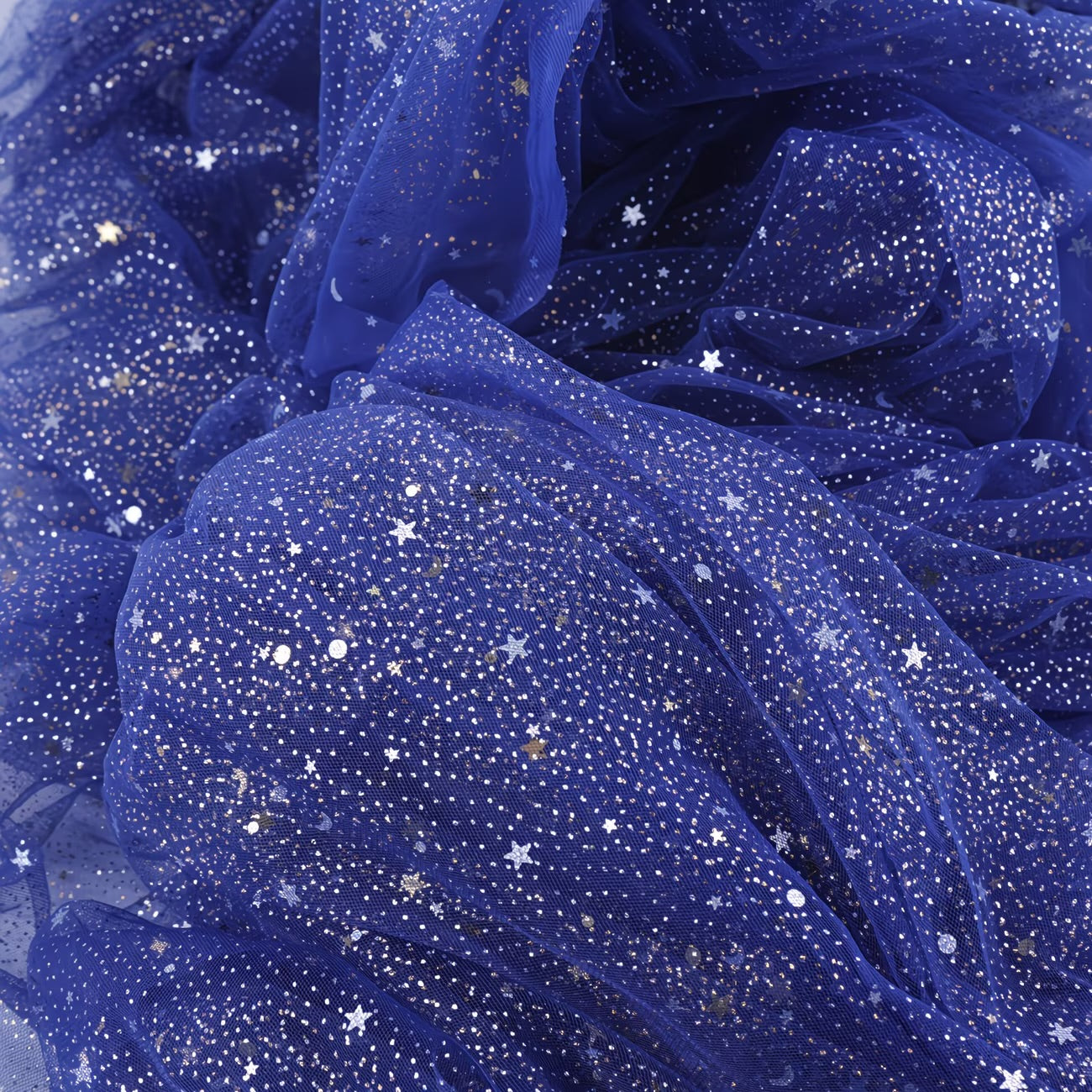 Navy Glittery Play Scarf